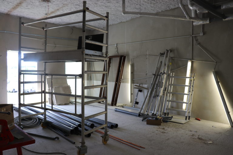 travaux salle commune