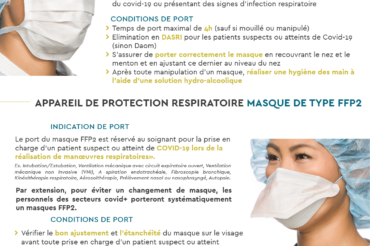 [ COVID-19 ] Rappel concernant le port de masque