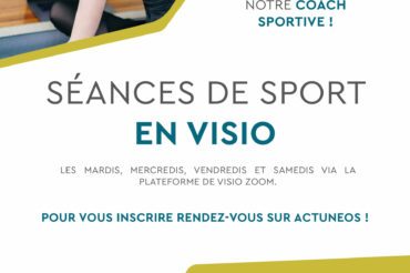 [SÉANCE DE SPORT] Inscriptions ouvertes pour la semaine du 22 au 27 mars