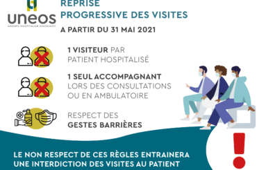 Reprise des visites : allègement des restrictions.