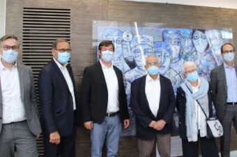 Le Dr Raphaël Pitti a visité l’Hôpital Robert Schuman et l’Ensemble la Vacquinière