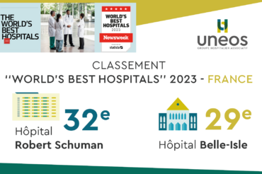 Uneos dans les 50 meilleurs hôpitaux de France pour la 3ème année consécutive !