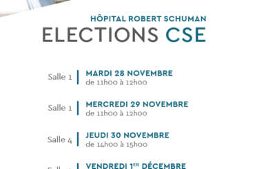 RAPPEL Élections des représentants du personnel au CSE