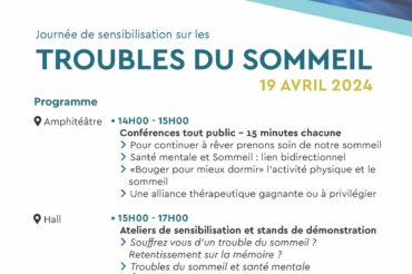 Journée de sensibilisation aux troubles du sommeil