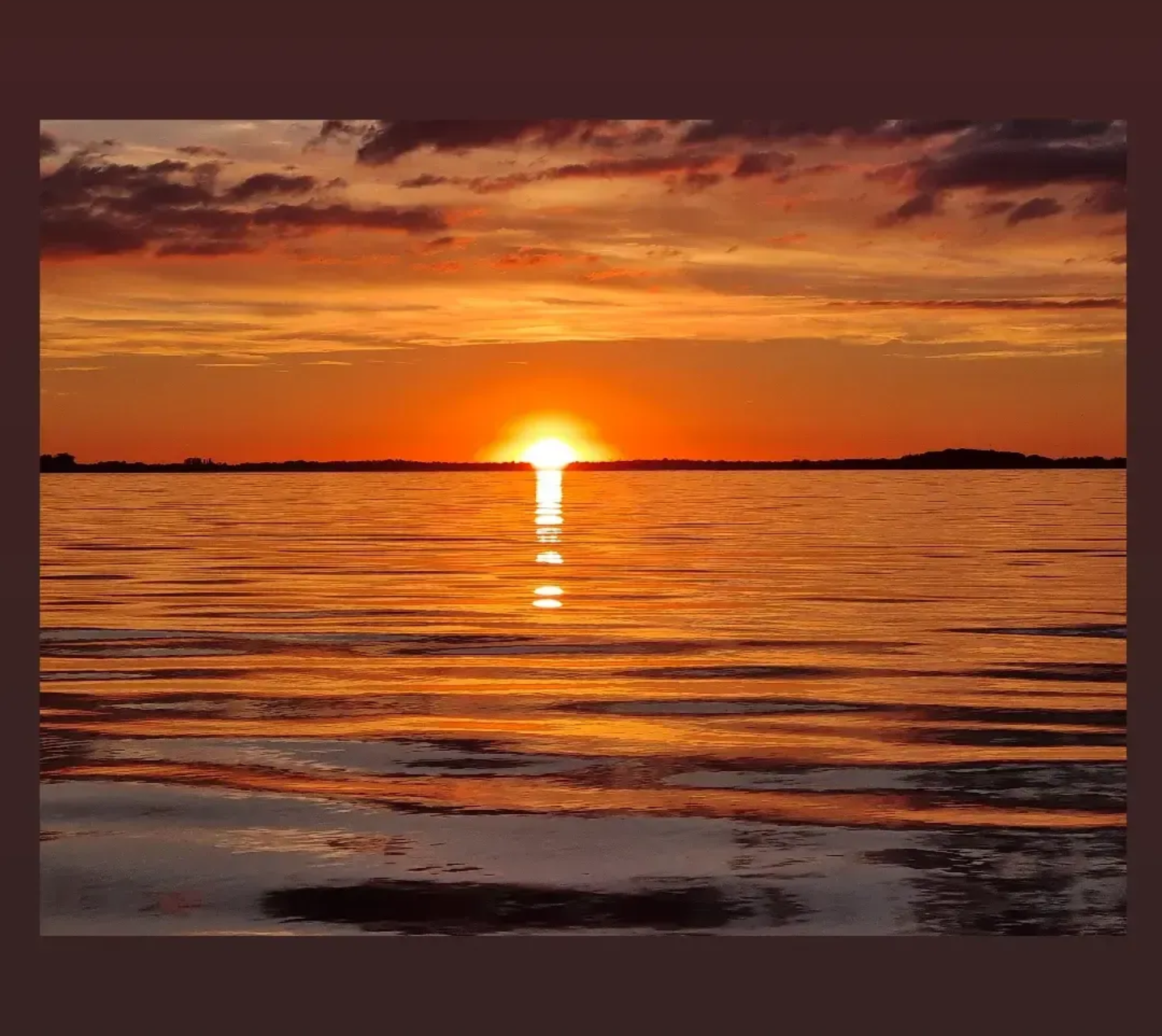 HECQUET Aurore Paddle sunset