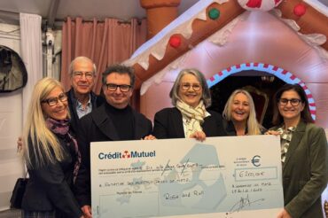 🎀 Rose and Roll remet un chèque de 6 200 € à la Fondation des Hôpitaux Privés de Metz