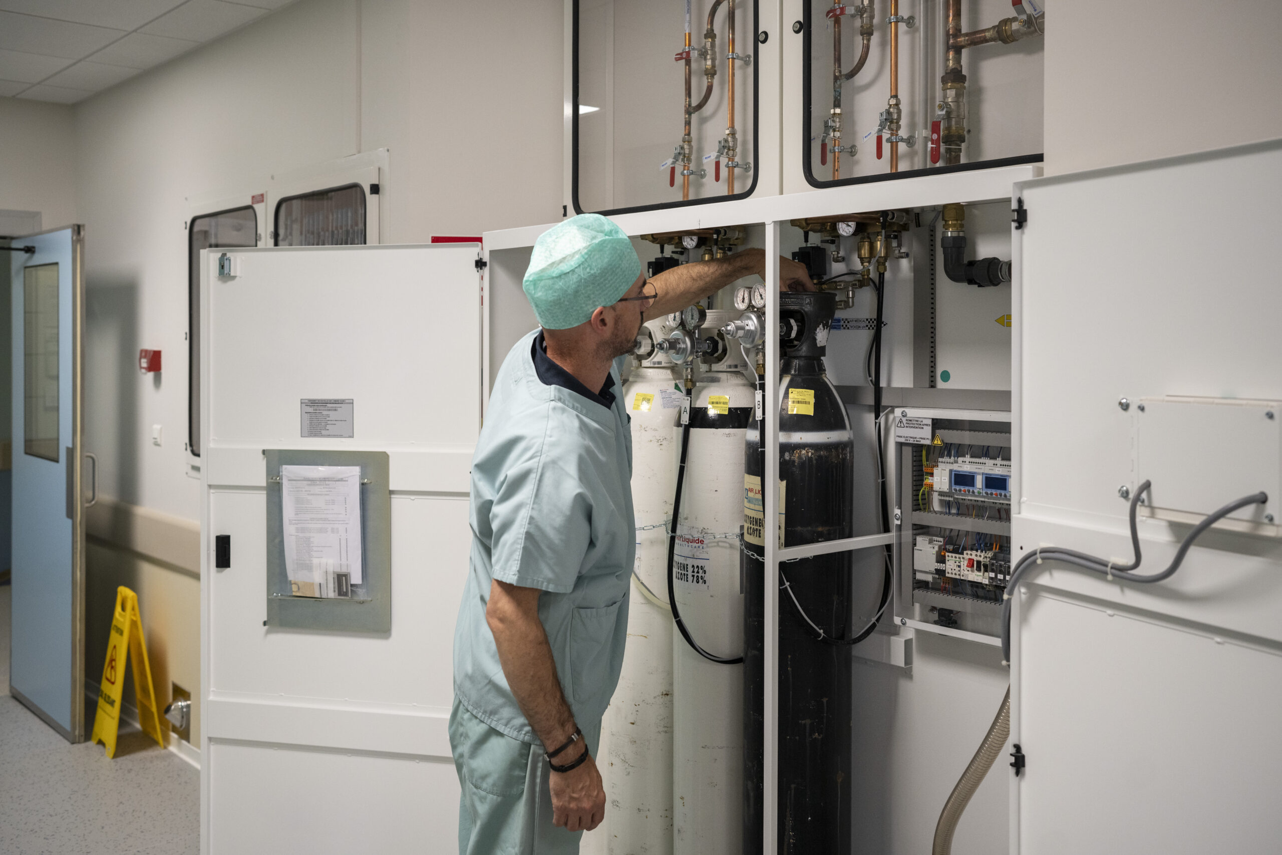 Éviction du N2O au bloc